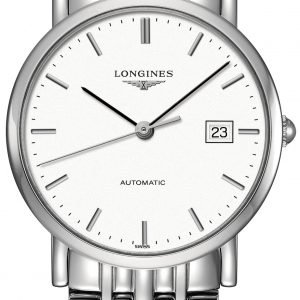 Longines Elegant L4.809.4.12.6 Kello Valkoinen / Teräs