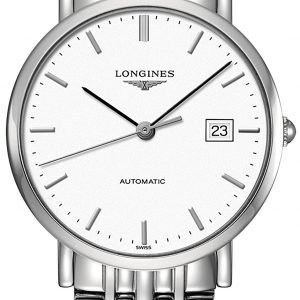 Longines Elegant L4.810.4.12.6 Kello Valkoinen / Teräs