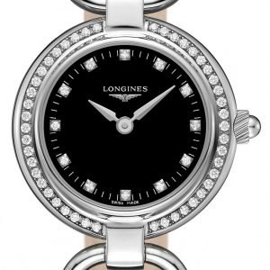 Longines Equestrian L6.129.0.57.0 Kello Musta / Nahka