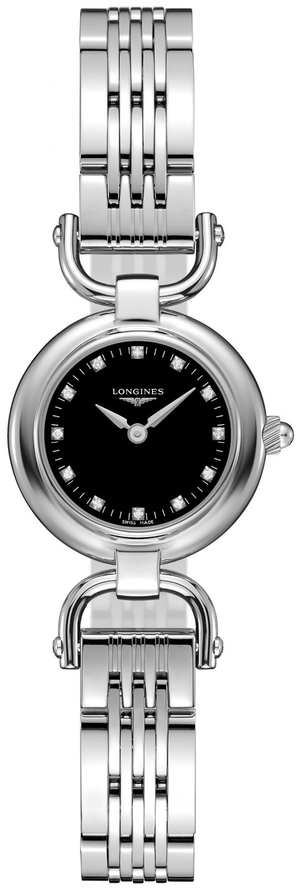 Longines Equestrian L6.129.4.57.6 Kello Musta / Teräs