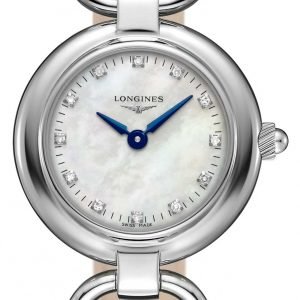 Longines Equestrian L6.129.4.87.2 Kello Valkoinen / Nahka