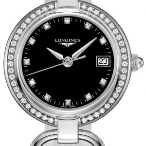 Longines Equestrian L6.130.0.57.6 Kello Musta / Teräs