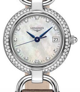 Longines Equestrian L6.130.0.89.2 Kello Valkoinen / Nahka