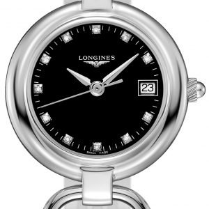 Longines Equestrian L6.130.4.57.6 Kello Musta / Teräs