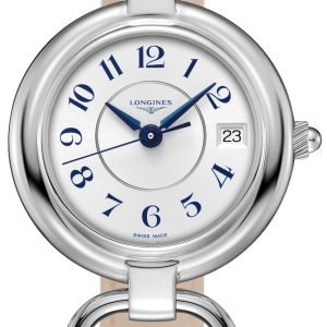 Longines Equestrian L6.130.4.73.2 Kello Hopea / Nahka