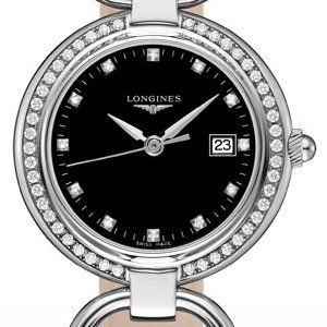 Longines Equestrian L6.131.0.57.0 Kello Musta / Nahka