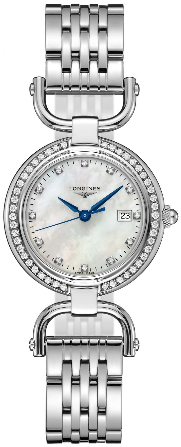 Longines Equestrian L6.131.0.87.6 Kello Valkoinen / Teräs