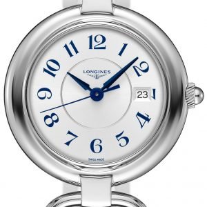 Longines Equestrian L6.131.4.73.6 Kello Hopea / Teräs