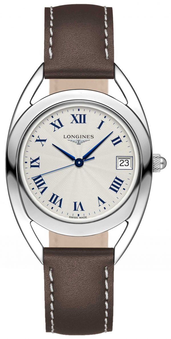 Longines Equestrian L6.138.4.71.2 Kello Beige / Nahka