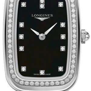 Longines Equestrian L6.140.0.57.6 Kello Musta / Teräs