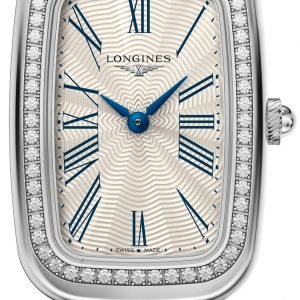 Longines Equestrian L6.140.0.71.2 Kello Hopea / Nahka