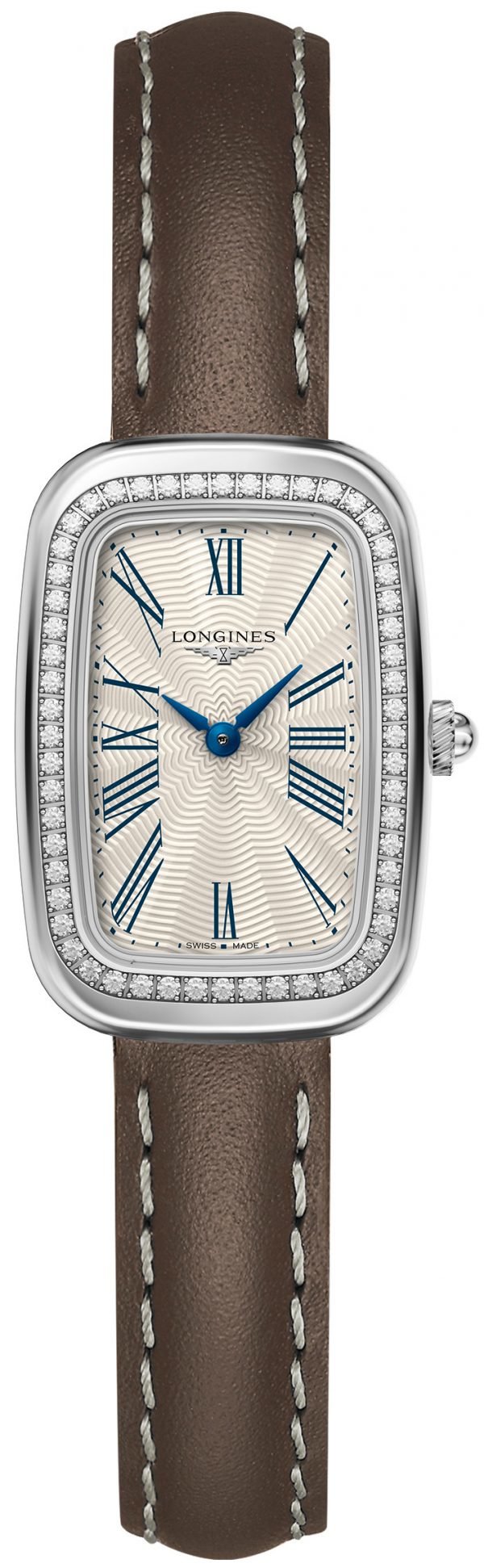 Longines Equestrian L6.140.0.71.2 Kello Hopea / Nahka