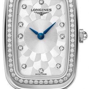 Longines Equestrian L6.140.0.77.2 Kello Hopea / Nahka