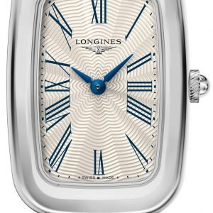 Longines Equestrian L6.140.4.71.2 Kello Hopea / Nahka