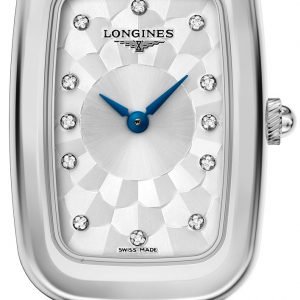 Longines Equestrian L6.140.4.77.2 Kello Hopea / Nahka