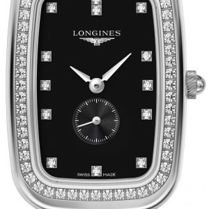 Longines Equestrian L6.141.0.57.0 Kello Musta / Nahka