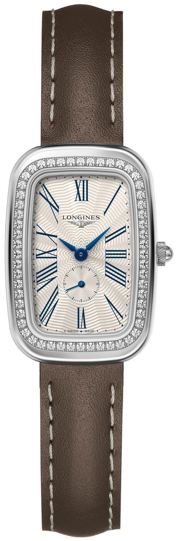 Longines Equestrian L6.141.0.71.2 Kello Hopea / Nahka