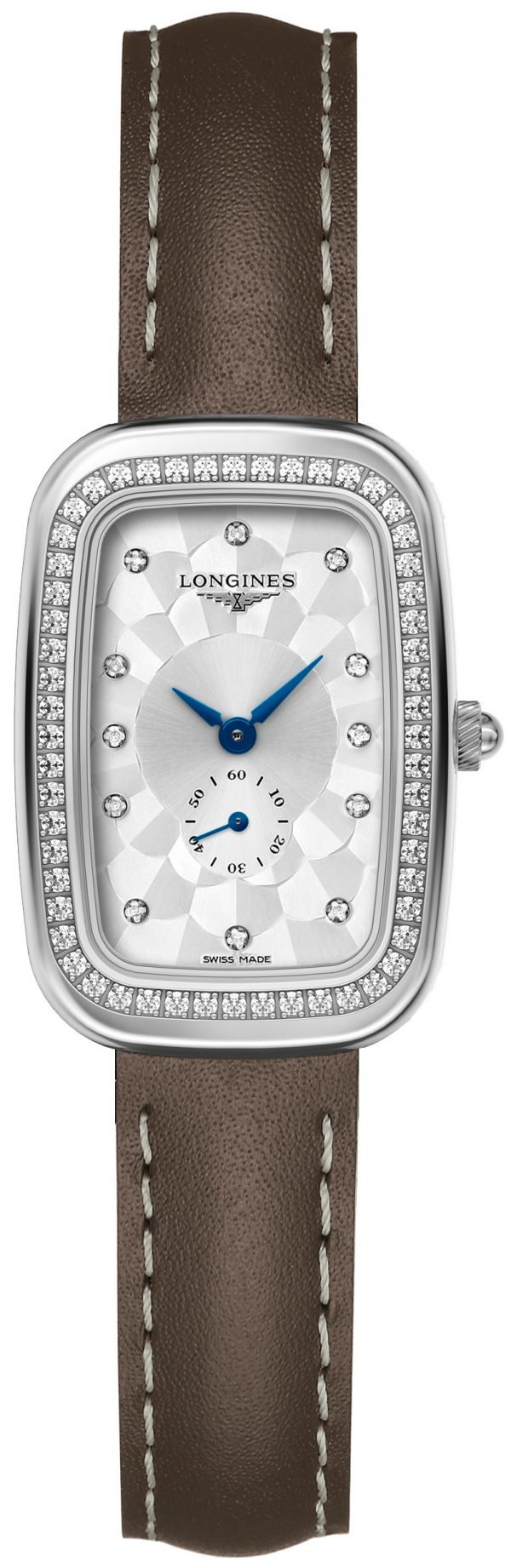 Longines Equestrian L6.141.0.77.2 Kello Hopea / Nahka