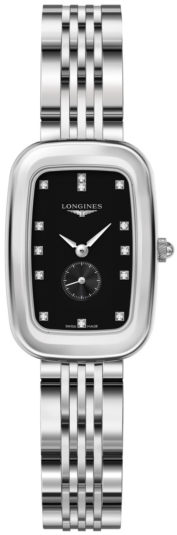 Longines Equestrian L6.141.4.57.6 Kello Musta / Teräs