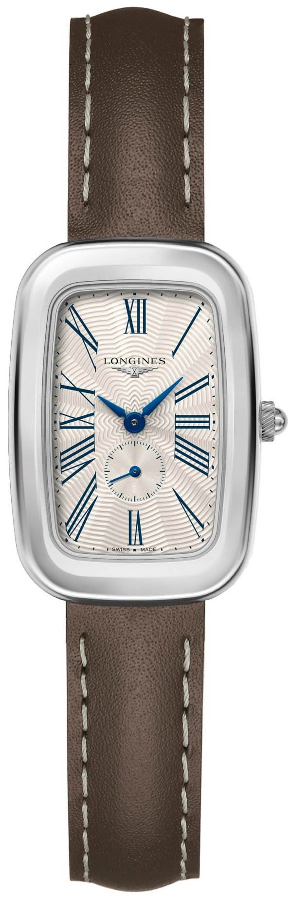 Longines Equestrian L6.141.4.71.2 Kello Hopea / Nahka