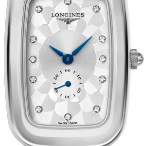 Longines Equestrian L6.141.4.77.2 Kello Hopea / Nahka