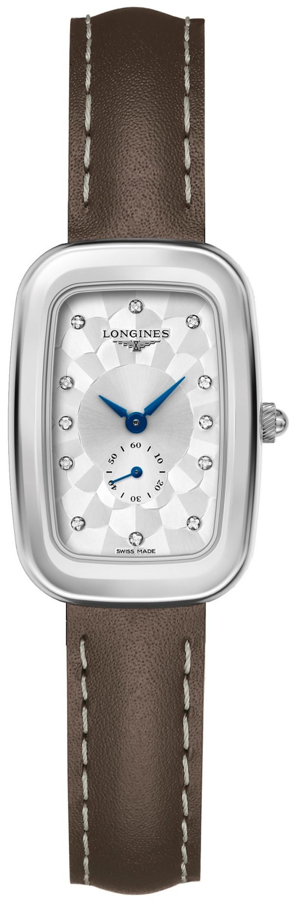 Longines Equestrian L6.141.4.77.2 Kello Hopea / Nahka