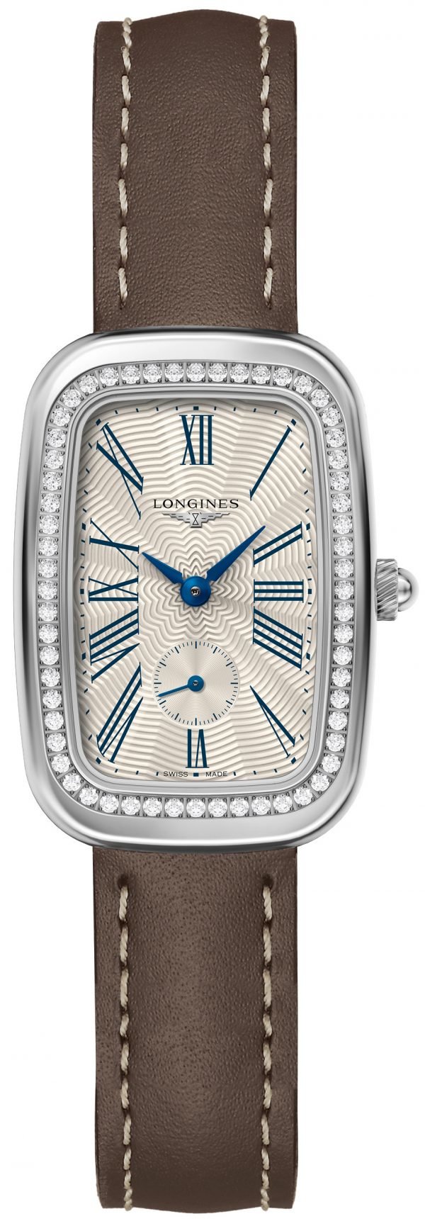 Longines Equestrian L6.142.0.71.2 Kello Hopea / Nahka