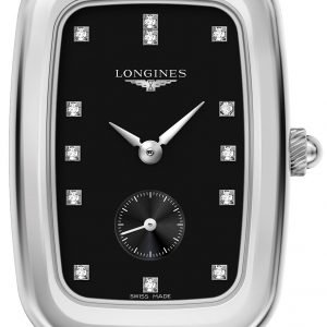 Longines Equestrian L6.142.4.57.6 Kello Musta / Teräs