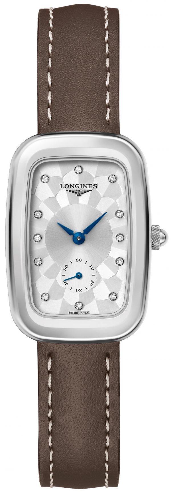 Longines Equestrian L6.142.4.77.2 Kello Hopea / Nahka