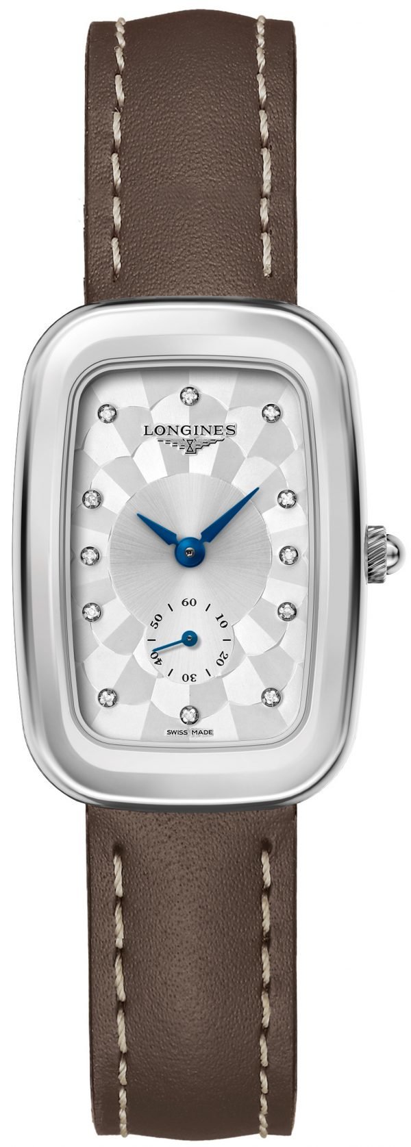 Longines Equestrian L6.143.4.77.2 Kello Hopea / Nahka