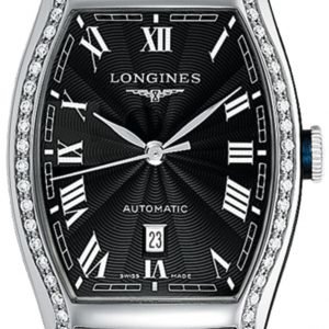 Longines Evidenza L2.142.0.50.6 Kello Musta / Teräs