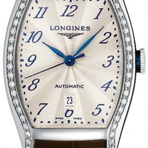 Longines Evidenza L2.142.0.70.4 Kello Hopea / Nahka