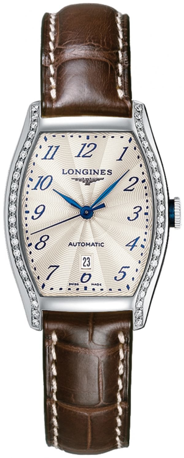 Longines Evidenza L2.142.0.70.4 Kello Hopea / Nahka