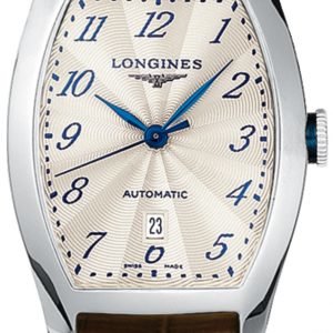 Longines Evidenza L2.142.4.73.2 Kello Hopea / Nahka