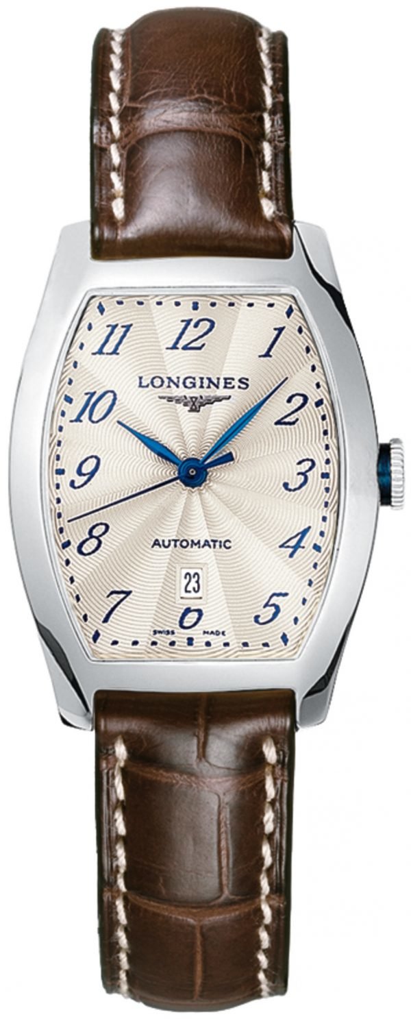 Longines Evidenza L2.142.4.73.2 Kello Hopea / Nahka