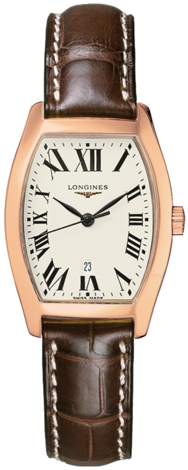 Longines Evidenza L2.155.8.71.4 Kello Hopea / Nahka