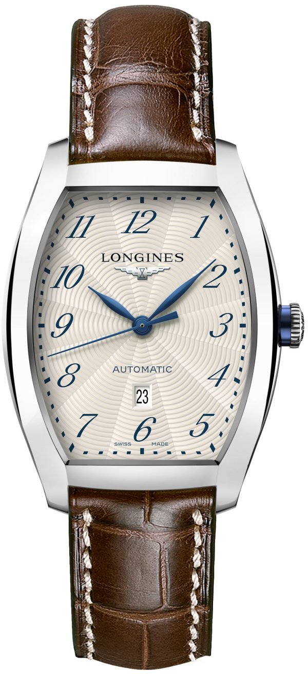 Longines Evidenza L2.342.4.73.4 Kello Hopea / Nahka