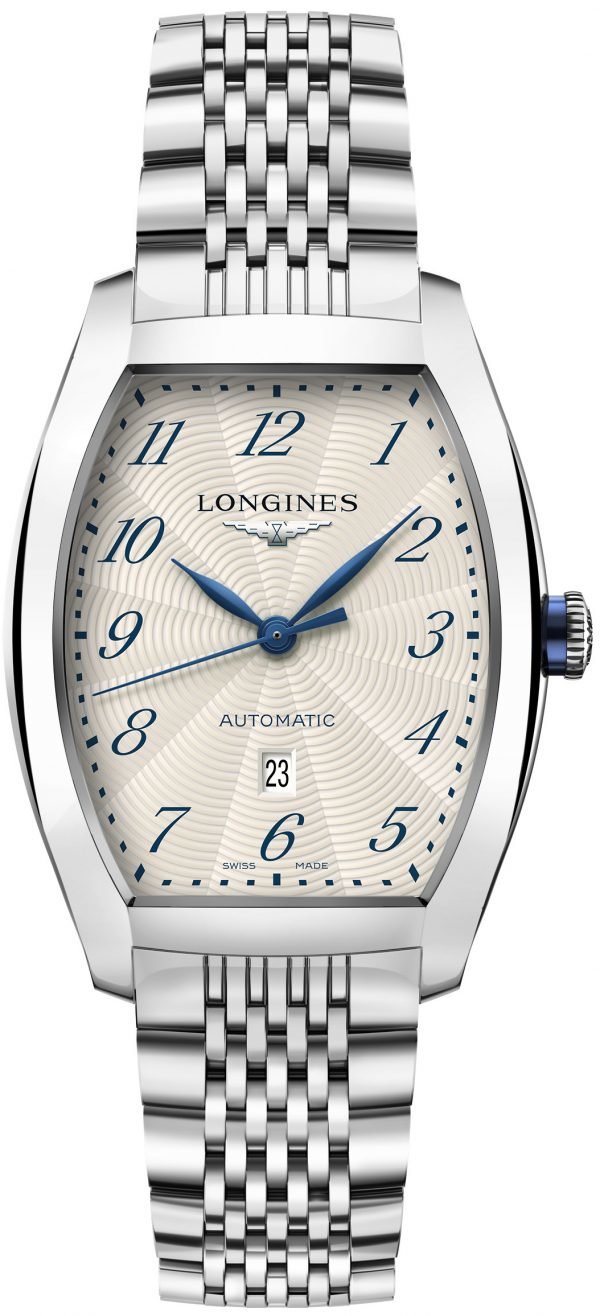 Longines Evidenza L2.342.4.73.6 Kello Hopea / Teräs