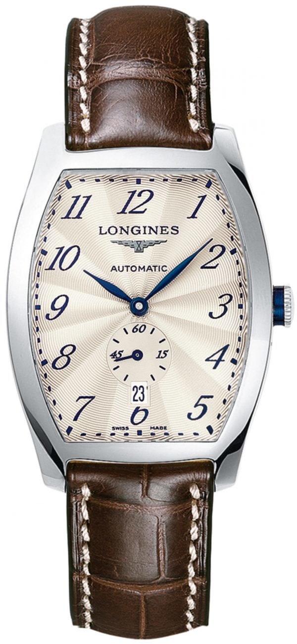 Longines Evidenza L2.642.4.73.9 Kello Hopea / Nahka