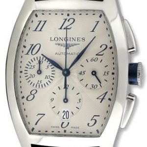 Longines Evidenza L2.643.4.73.4 Kello Hopea / Nahka