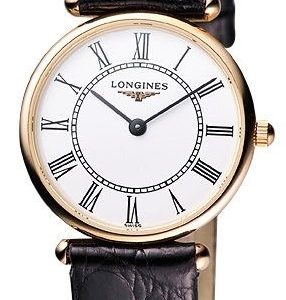 Longines Grande Classique L4.191.8.11.0 Kello Valkoinen / Nahka