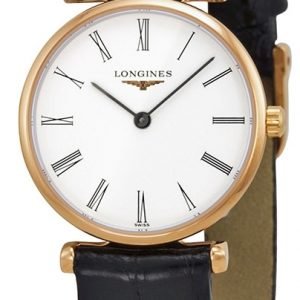 Longines Grande Classique L4.209.1.91.2 Kello Valkoinen / Nahka