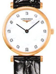 Longines Grande Classique L4.209.1.97.2 Kello Valkoinen / Nahka