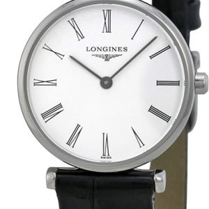 Longines Grande Classique L4.209.4.11.2 Kello Valkoinen / Nahka