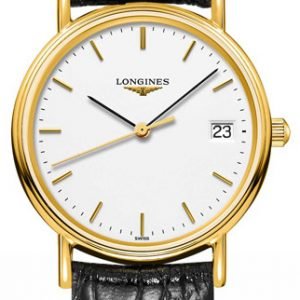 Longines Grande Classique L4.320.2.12.2 Kello Valkoinen / Nahka