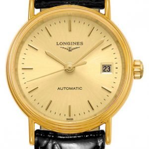 Longines Grande Classique L4.321.2.32.2 Kello Kullattu / Nahka