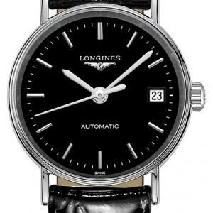 Longines Grande Classique L4.321.4.52.2 Kello Musta / Nahka