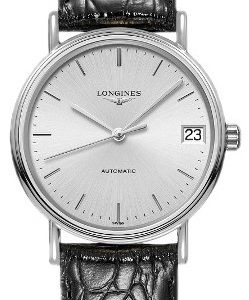 Longines Grande Classique L4.322.4.72.2 Kello Hopea / Nahka