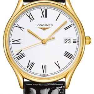 Longines Grande Classique L4.359.2.11.2 Kello Valkoinen / Nahka