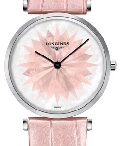 Longines Grande Classique L4.512.4.04.2 Kello Valkoinen / Nahka